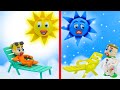 Vui Học cùng bé Luka ☀️ Mặt Trời Bị Ốm ❄️ Tập 24  WOA Luka Cartoon Story For Kids