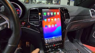 Tesla Style Radio for Jeep GrandCherokee SRT