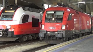 Züge Wien Hbf  ●  3.3.2024