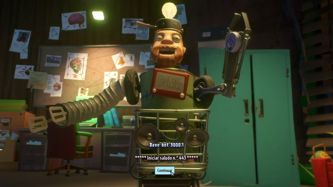 Plants vs. Zombies: Garden Warfare 2 - Misión de LEAF de Dave-bot 3000.1