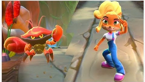 Crash Bandicoot: On the Run! Inferno Crab Defeated! 💎 43