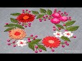 Brazilian Hand Embroidery, Brazilian Stitch Flower, Brazilian Embroidery Ideas, Bead Embroidery-218