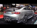 Infiniti Q60 Project Black S Concept First Look - 2017 Geneva Motor Show