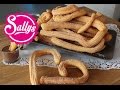 Churros Rezept / Brandteiggebäck mit Zimtzucker und Schokoladensauce / Sallys Welt