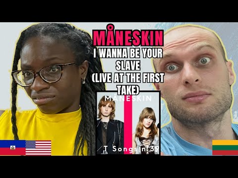 Maneskin - I WANNA BE YOUR SLAVE Reaction (Live at THE FIRST TAKE)