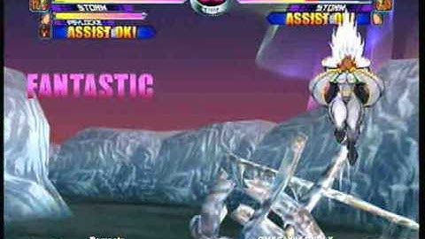 MvC2 Online (360): Brett (MSP) vs Omega Weapon X (MSP) 8 .:9.12.10:.
