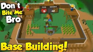 Base Building & POLICE STATION ARMORY!  Don't Bite Me Bro Gameplay  Open World Zombie Survival