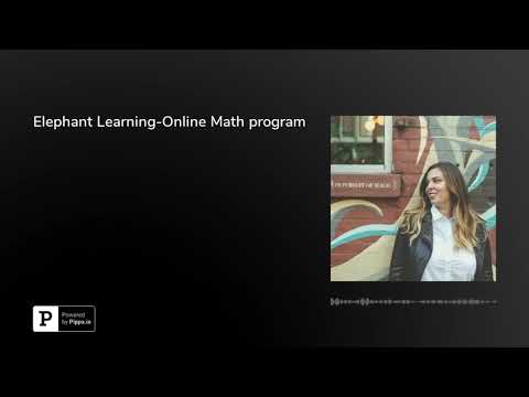 Elephant Learning-Online Math program