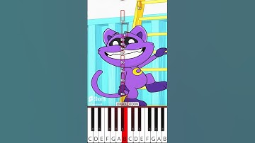 Farting - CatNap x DogDay 😝 (@PADLOTOON) Poppy Playtime Chapter 3 - Octave Piano Tutorial