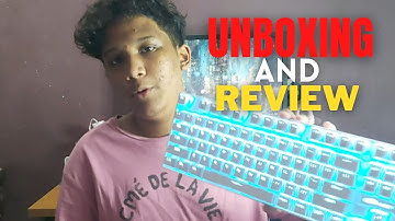 UNBOXING AND REVIEW  MageGee MK-star MECHANICAL GAMING KEYBOARD  [ KEYBOARD ASMR ]