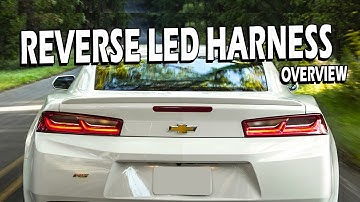 2016-2018 Camaro Reverse Lamp LED Harness Overview | Gen5 DIY