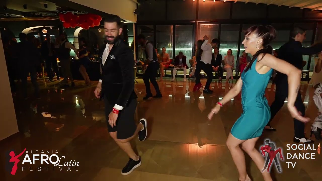 Panagiotis & Sara Panero - Social dancing | Albania Afro Latin Festival 2023