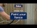 How to Paint Fences with Dulux Exterior Surface Paint How to Paint Fences with Dulux Exterior Surface Paint