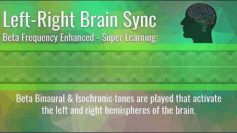 Hemi Sync - Super Learning | Beta Binaural and Isochronic Beats // Frequency Tuning