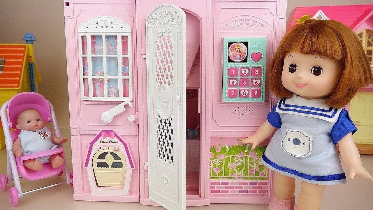 Baby doll house toys kitchen play Baby Doli YouTube