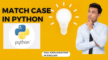 Match Case in PYTHON !! full explaination