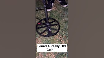 WE FOUND A REALLY OLD COIN !!! - While Metal Detecting For Treasure #metaldetecting