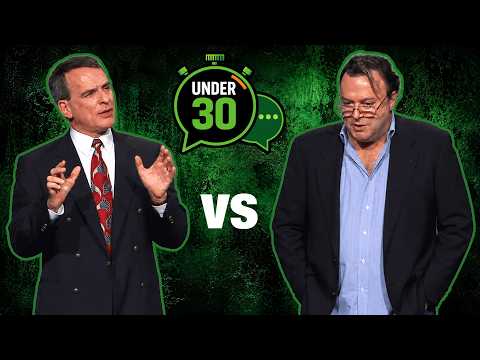 William Lane Craig vs Christopher Hitchens | Does God Exist? in Under 30