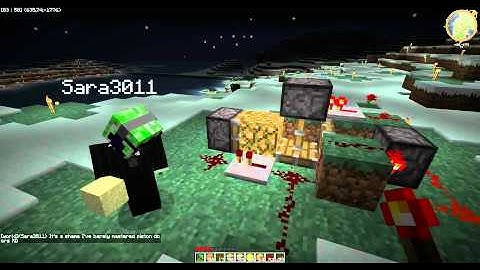 Minecraft - Compact Piston Lightswitch