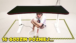 SPĘDZIŁEM 24 GODZINY POD BIURKIEM...