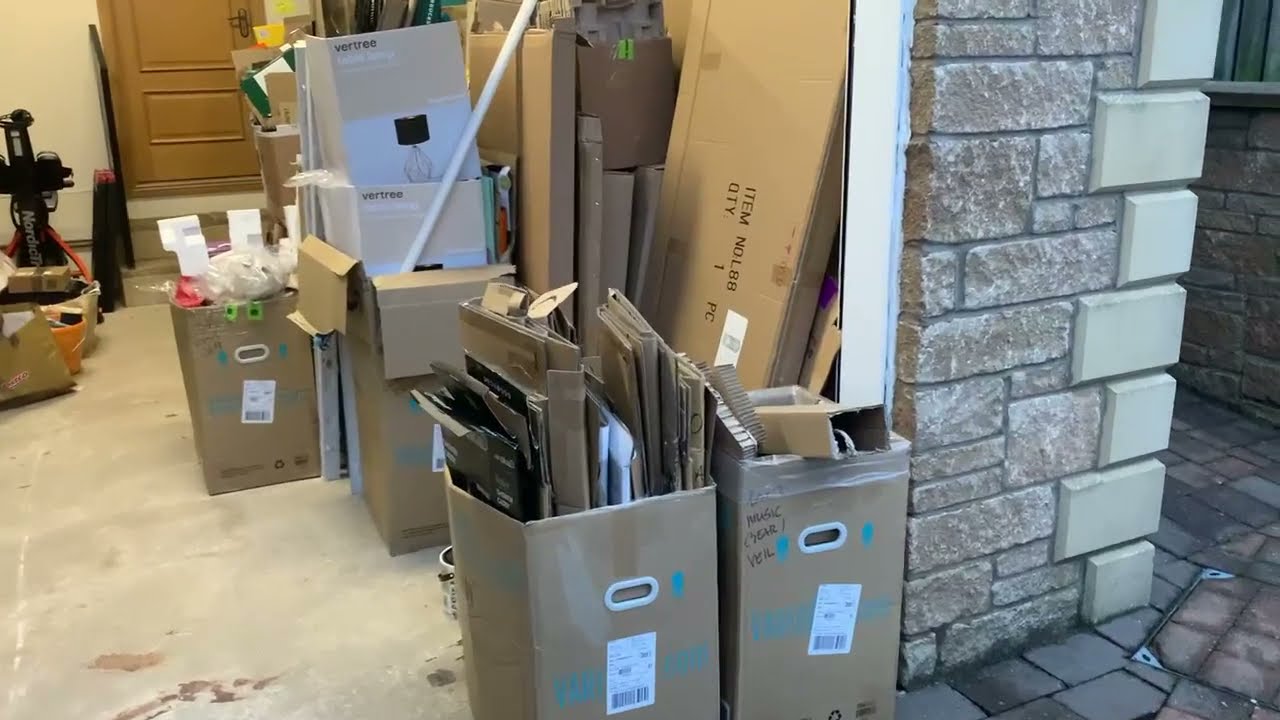 Cardboard  Boxes Rubbish  Removal Edinburgh