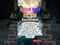DZIKIR PAGI | Dzikir Pembuka Pintu Rezeki #dzikir #dzikirpagi #islamicshorts