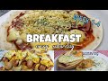 #asmr BREAKFAST every Saturday for a month || Pizza, Hotdog - IDE Variasi Roti favorite anak