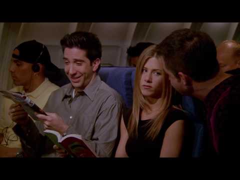 FRIENDS - Ross and Rachel in the Plane (The one with Las Vegas)