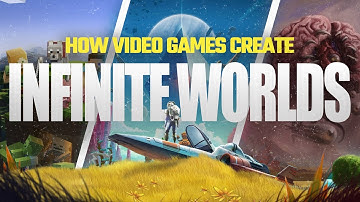 HOW INFINITE WORLDS ARE CREATED IN VIDEO GAMES ?