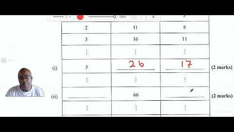 CSEC Math exam July 2021 Paper 2 Qu 7