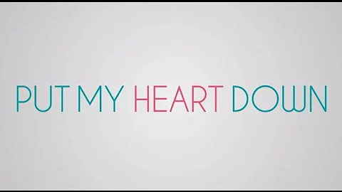 Sara Evans - Put My Heart Down - Lyric Video