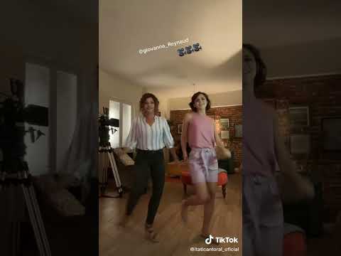 Itatí Cantoral bailando reto viral en tik tok - YouTube