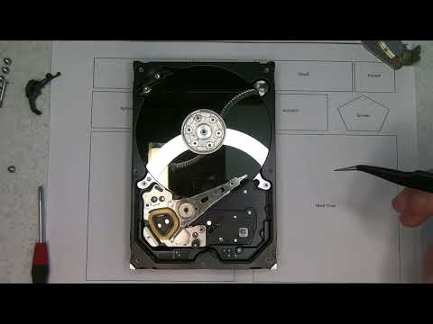 Platter swap hard drive. Base Replace. How to retain platter alignment for data recovery.