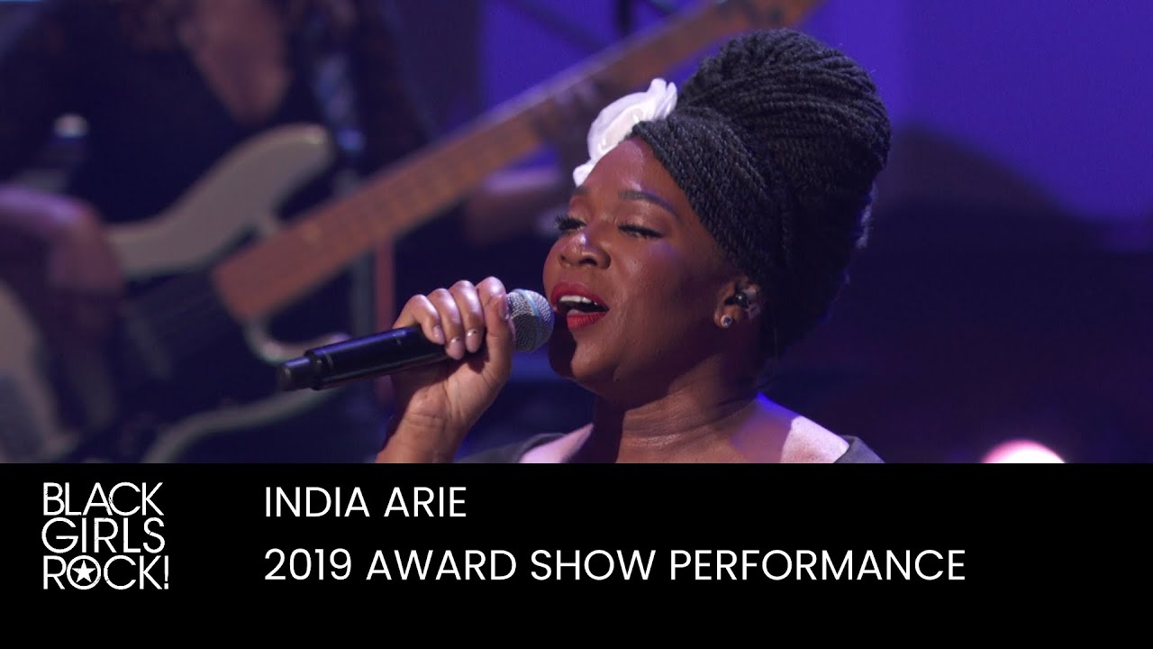 India Arie performs at the 2019 BGR Awards  BLACK GIRLS ROCK