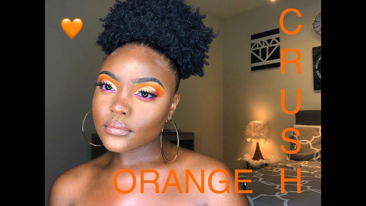 DRUGSTORE MAKEUP GLAM 'ORANGE CRUSH'