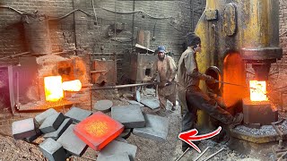 Forging | Be amazed with Amazing Powerful Heavy Duty Hammer Forging Factory Process video