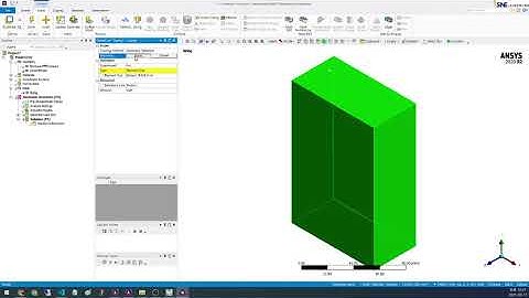 Ansys Pre-Stressed Structure vibration+Acoustics coupling analysis