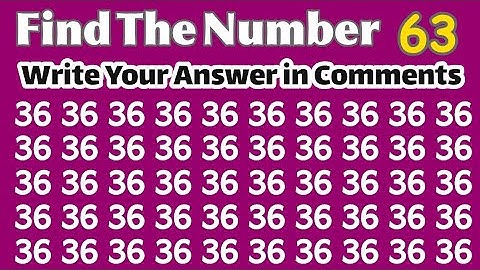 🔴 LIVE: Can You Find the Hidden Number? 👀 Only Genius Eyes Can Spot It!
