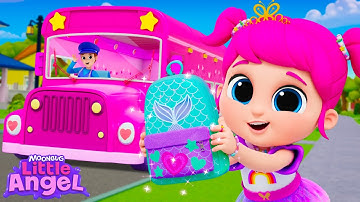 Pink Day! Jill’s Magical Back to School Song 💖🎒 | Little Angel Kids Songs & Nursery Rhymes