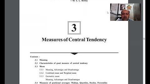 STD-11 STATISTICS CHAPTER-3 INTRODUCTION & 5 ILLUSTRATION.