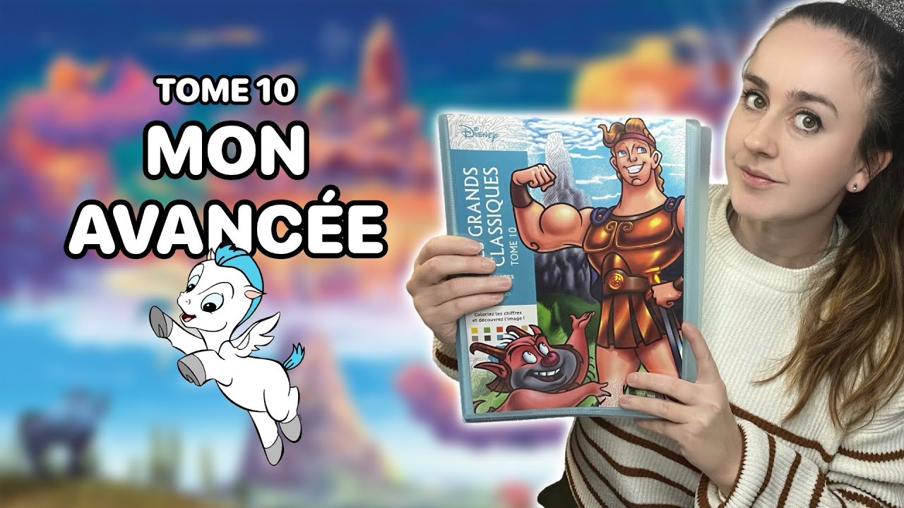 COLORIAGE MYSTÈRE  : Mon avancée dans le Tome 10 ! ✨