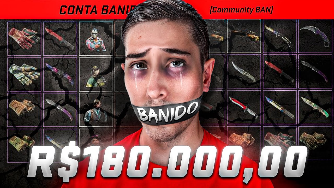 O BAN MAIS INJUSTO DA HISTÓRIA.... "PERDI MAIS DE 180 MIL!!!" ENTENDA O CASO.... Ft. @SalamitoCS