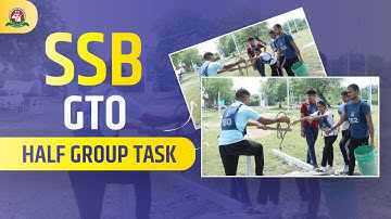 Half Group Task in SSB Interview | GTO HGT Live Demo & Tips by Centurion Experts | Best SSB Coaching