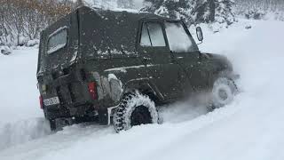 1988 UAZ 3151 / To Bakhmaro / offroad Georgia 24.12.2020