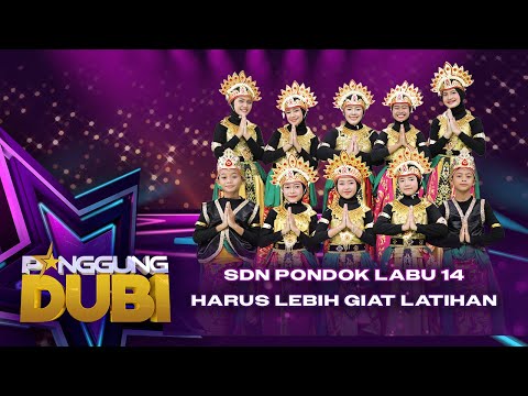 PENAMPILAN SDN PONDOK LABU 14 HARUS BANYAK LATIHAN | PANGGUNG DUBI RTV