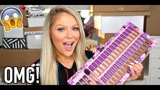 HUGE PR UNBOXING HAUL | FREE MAKEUP BEAUTY GURUS GET