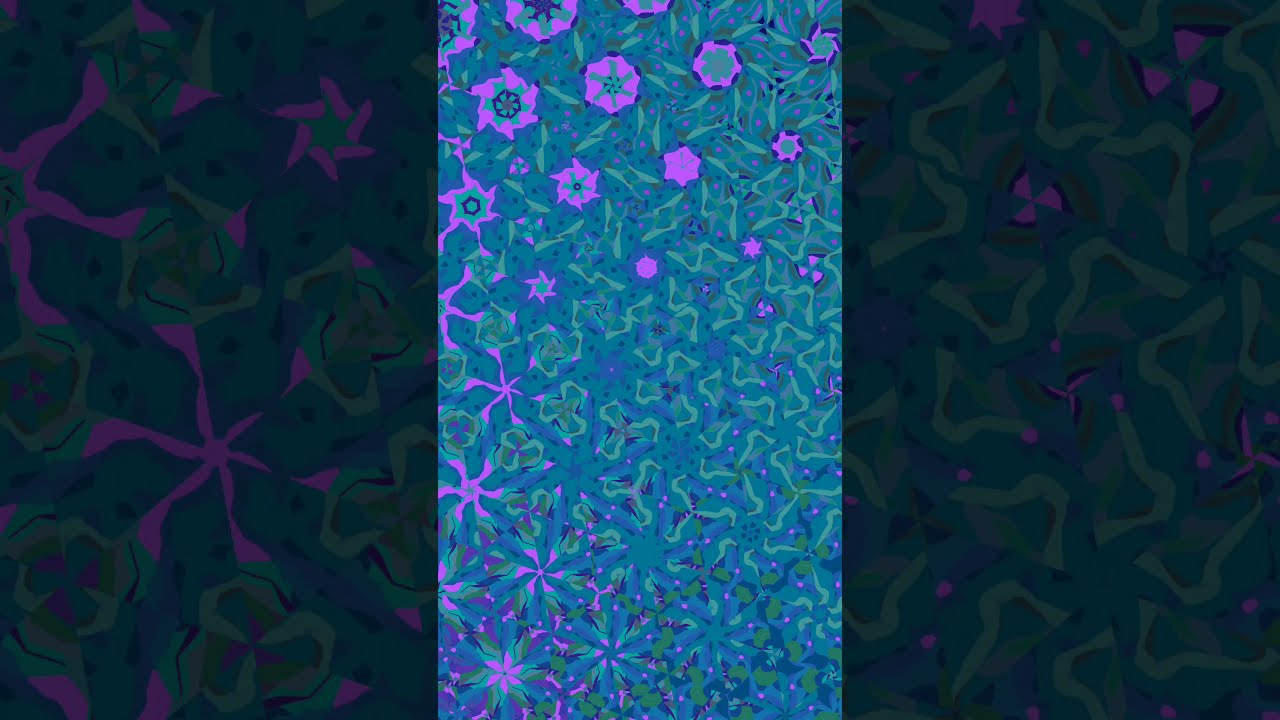 Trippy Groovy Boho Funky Hypnotic Kaleidoscope Animation (epilepsy warning) 