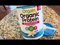 Orgain Organic Protein + Superfoods Powder, Vanilla Bean Review