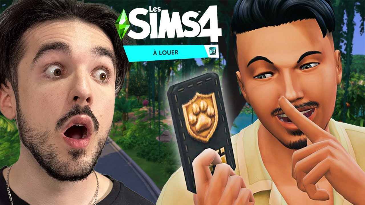 Avec ce PASS je peux m'infiltrer PARTOUT🕵️ | SIMS 4 À LOUER