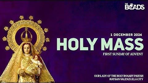 1 December 2024 | First Sunday of Advent